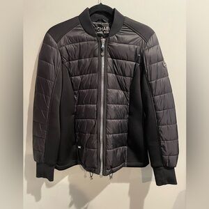 Women’s Michael Kors Puffer Coat, Black; Size Small